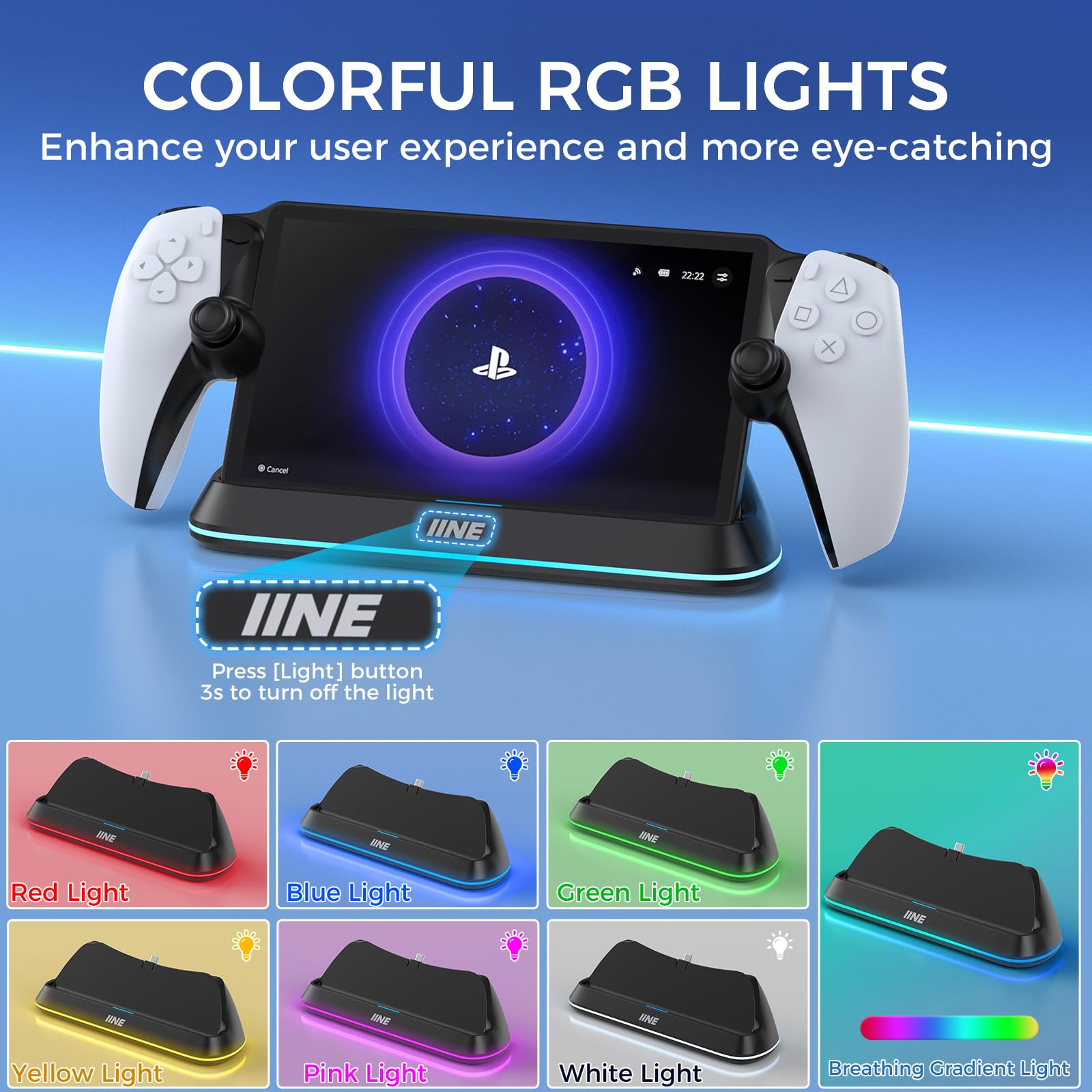 Amazon.co.jp: IINE PlayStationポータル用充電ドックステーション